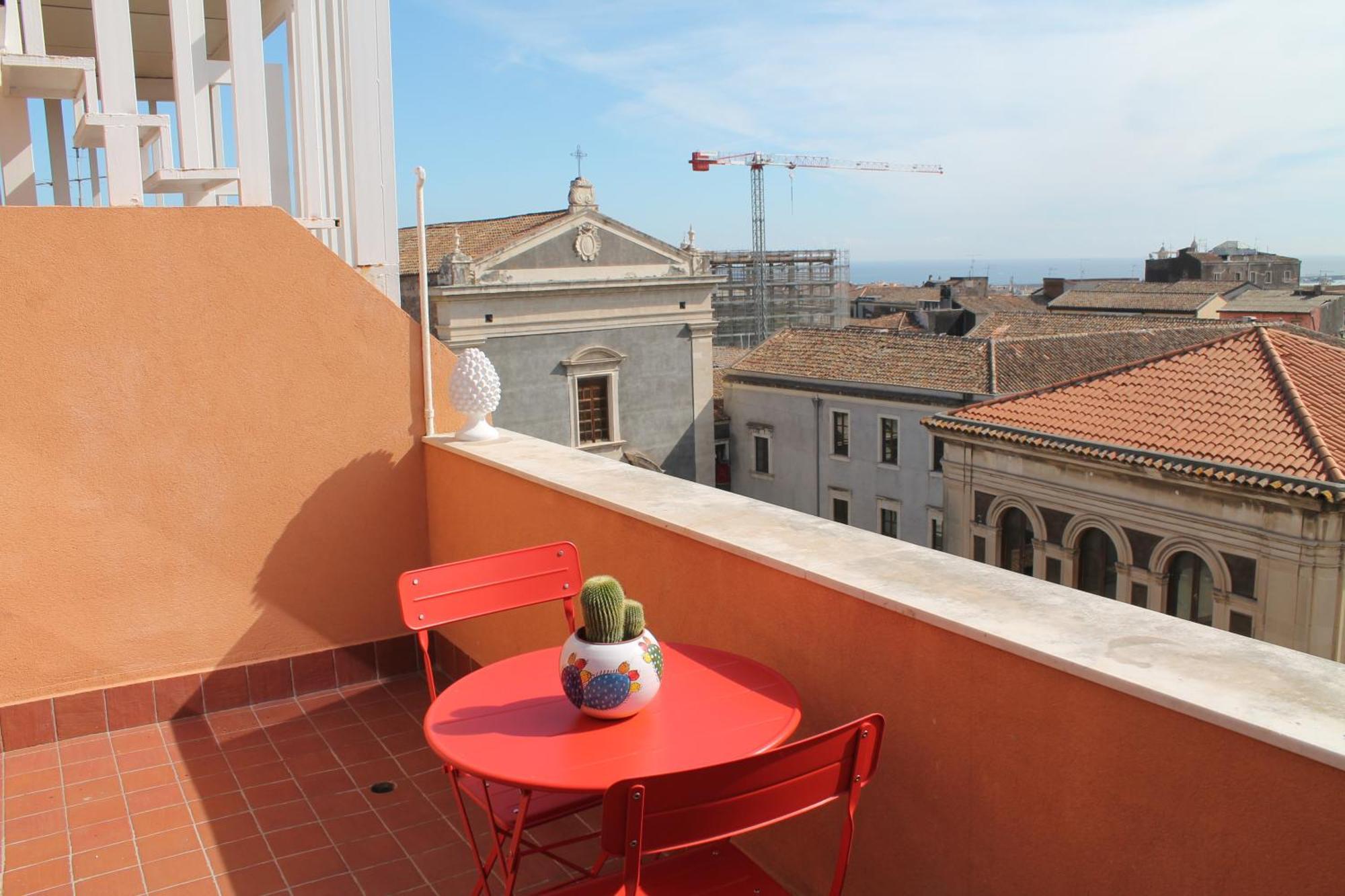 Donna Luisa-Catania Charming Appartement Buitenkant foto