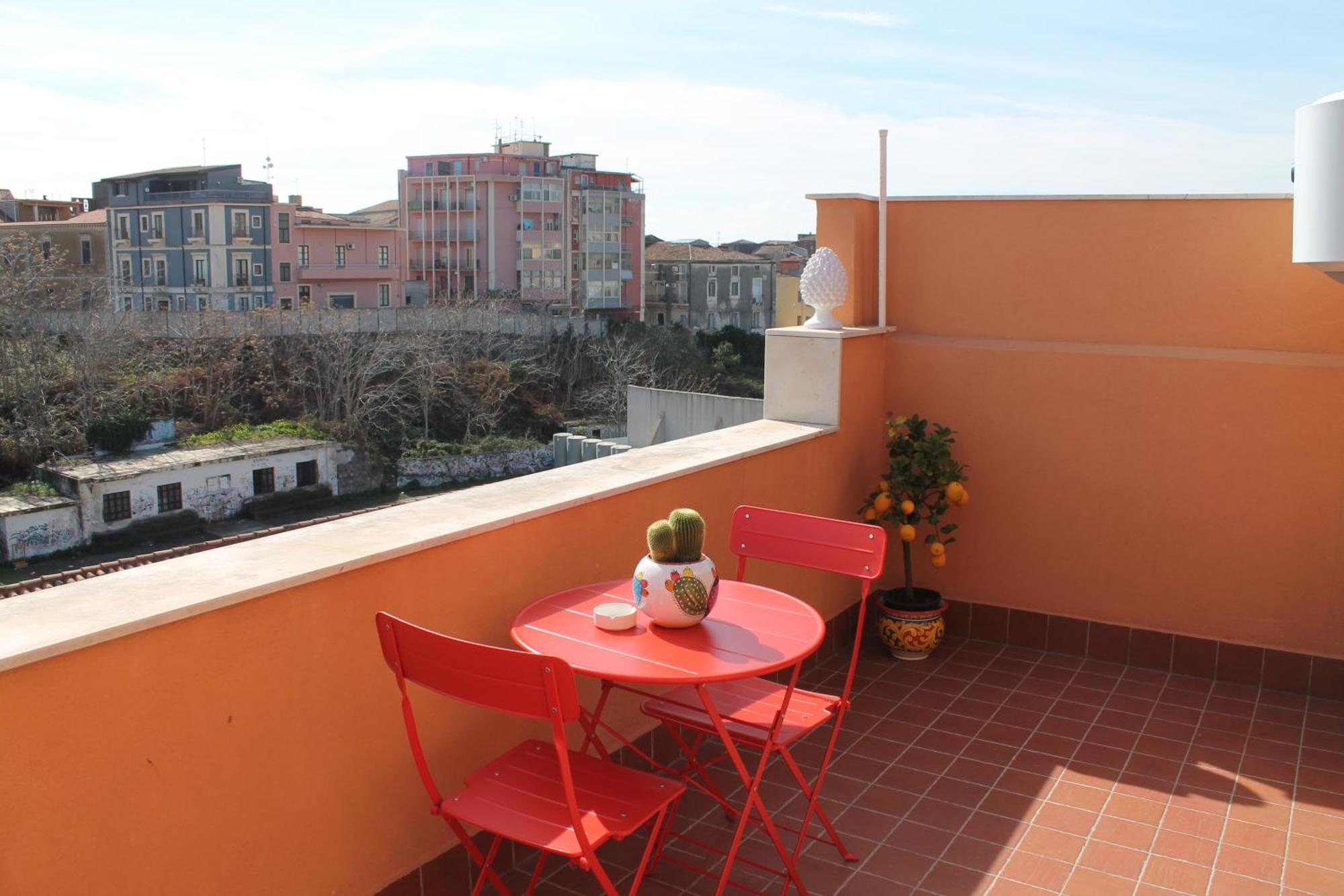 Donna Luisa-Catania Charming Appartement Buitenkant foto